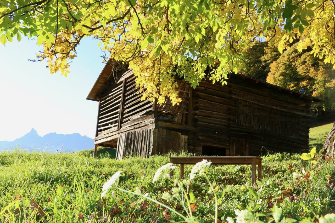 Ferienwohnung Daerflihof Bartholomäberg Exteriör bild