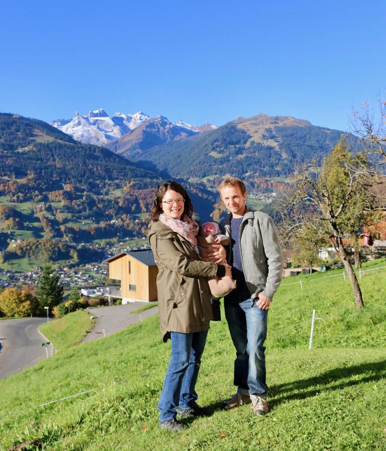 Ferienwohnung Daerflihof Bartholomäberg Exteriör bild